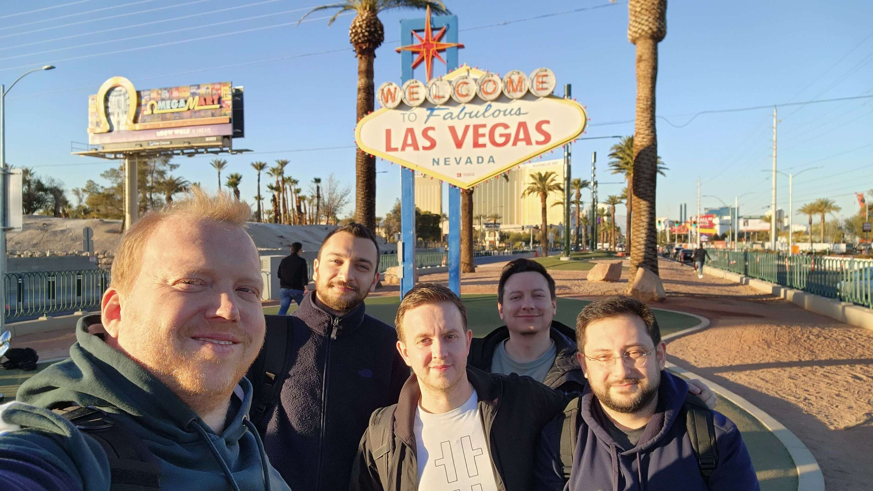 Cloud Team at the AWS event in Las Vegas, November 2022